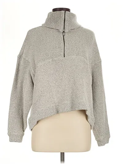 Pre-owned Sweaty Betty Pullover Sweater In Gray