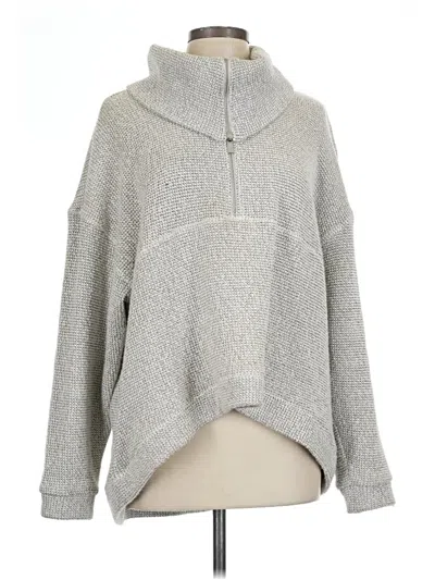 Pre-owned Sweaty Betty Pullover Sweater In Gray