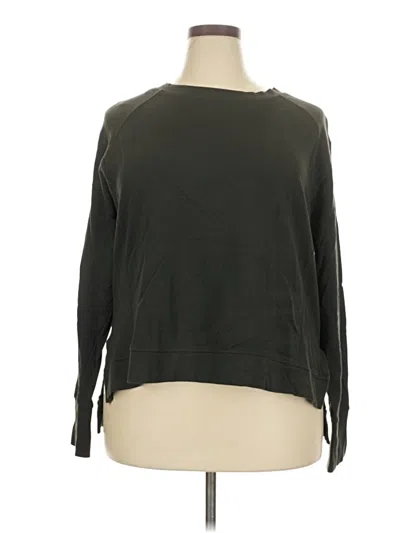 Pre-owned Sweaty Betty Pullover Sweater In Green