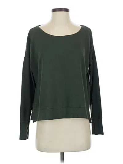 Pre-owned Sweaty Betty Pullover Sweater In Green