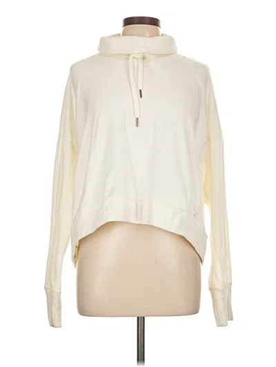 Pre-owned Sweaty Betty Pullover Sweater In Ivory