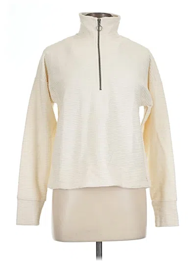 Pre-owned Sweaty Betty Pullover Sweater In Ivory