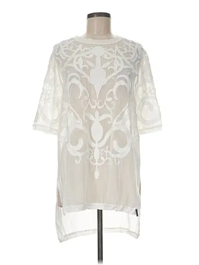 Pre-owned Sweaty Betty Pullover Sweater In Ivory