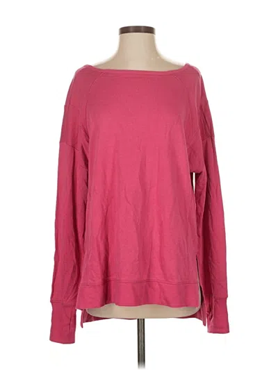 Pre-owned Sweaty Betty Pullover Sweater In Pink
