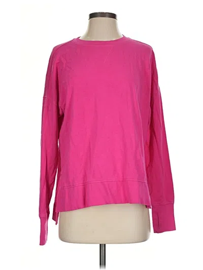 Pre-owned Sweaty Betty Pullover Sweater In Pink