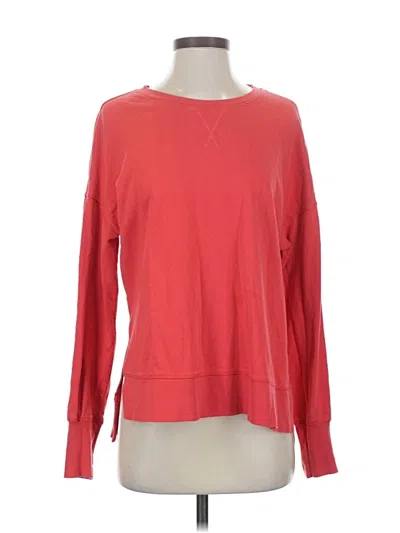 Pre-owned Sweaty Betty Pullover Sweater In Red