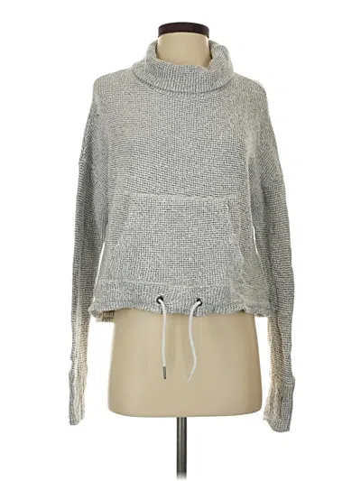 Pre-owned Sweaty Betty Pullover Sweater In White