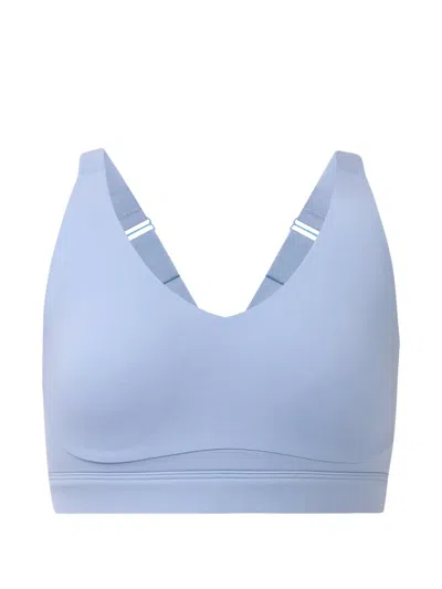 Sweaty Betty Pulse Cross-back Sports Bra In Blue
