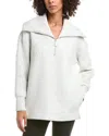 Sweaty Betty Radiant Half Zip Sweatshirt In Gray