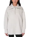 Sweaty Betty Radiant Half Zip Sweatshirt In Tranquil Grey Marl