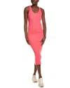 Sweaty Betty Resort Rib Tank Dress In Pink