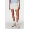 Sweaty Betty Revive Tie Waist Cotton Blend Shorts In White