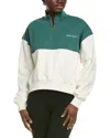 Sweaty Betty Revive Crop 1/2-zip Pullover In Green