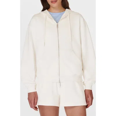 Sweaty Betty Revive Full Zip Hoodie In Lily White