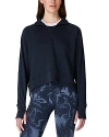 Sweaty Betty Revive Rib Half Zip Pullover In Navy Blue