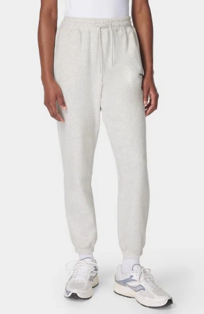 Sweaty Betty Revive Relaxed Joggers In Ice Grey Marl