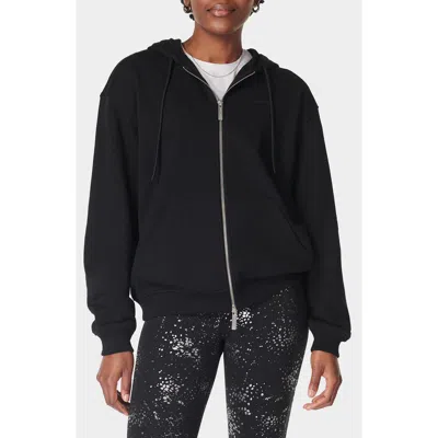 Sweaty Betty Revive Zip-up Hoodie In Black