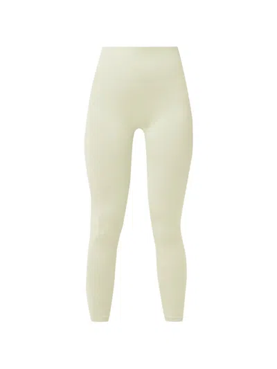 Sweaty Betty Ribbed-knit Leggings In Neutral