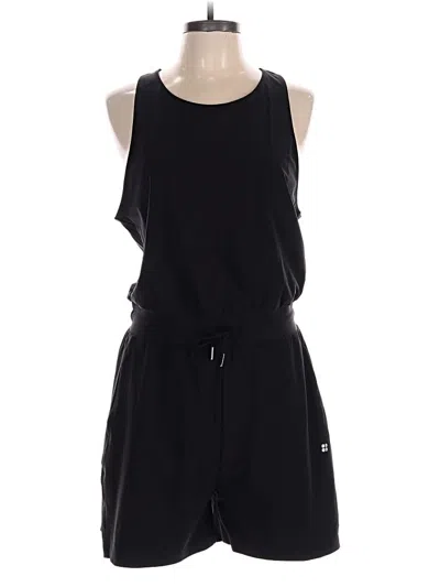 Pre-owned Sweaty Betty Romper In Black