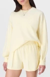 Sweaty Betty Sand Wash Cloud Sweatshirt In Yellow
