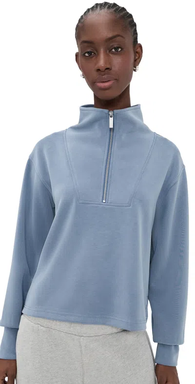 Sweaty Betty Sand Wash Sweatshirt Luxe Blue