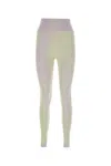Sweaty Betty Leggings With Embroidered Stripes And Ribbed Texture In Multi