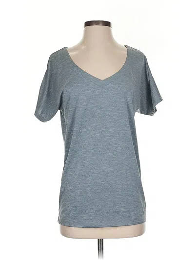 Pre-owned Sweaty Betty Short Sleeve T-shirt In Gray