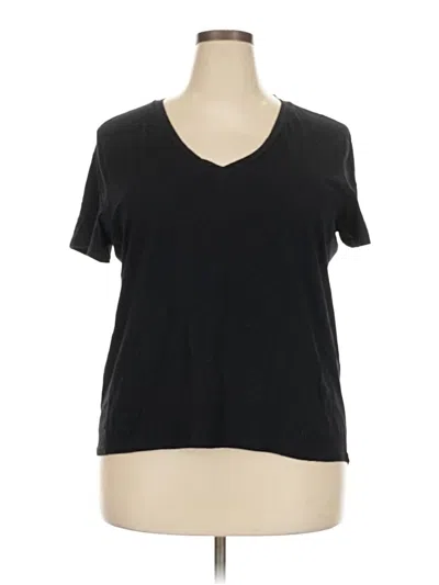 Pre-owned Sweaty Betty Short Sleeve T-shirt In Black