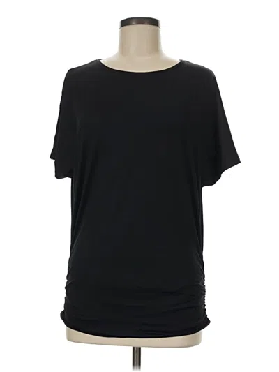 Pre-owned Sweaty Betty Short Sleeve T-shirt In Black