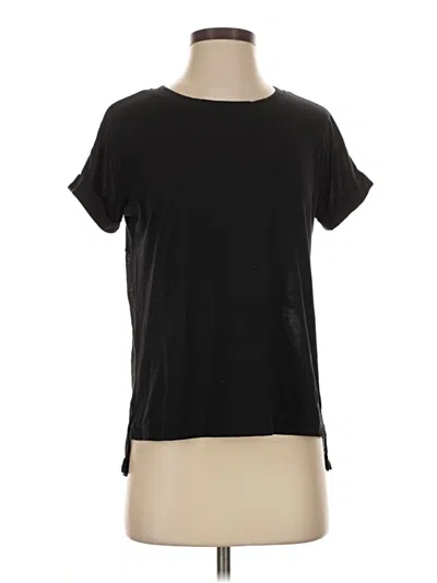 Pre-owned Sweaty Betty Short Sleeve T-shirt In Black