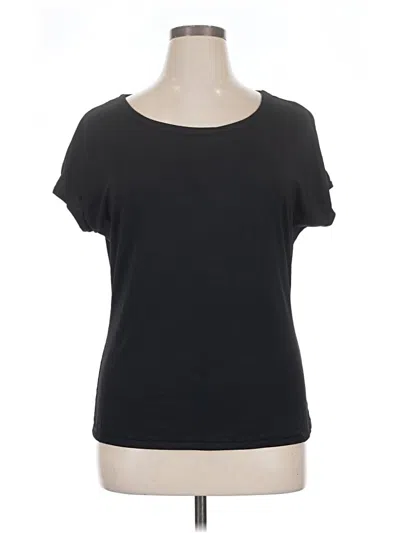 Pre-owned Sweaty Betty Short Sleeve T-shirt In Black