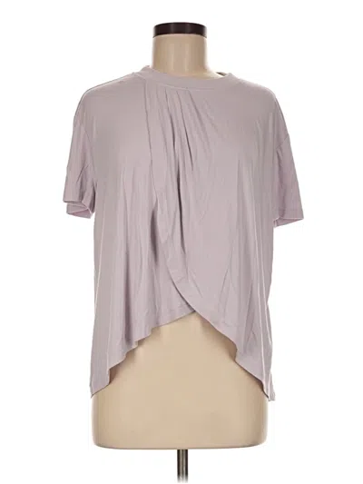 Pre-owned Sweaty Betty Short Sleeve T-shirt In Gray