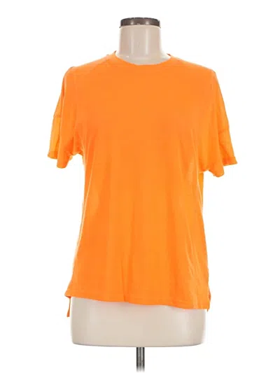 Pre-owned Sweaty Betty Short Sleeve T-shirt In Orange