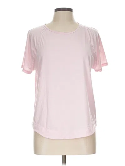 Pre-owned Sweaty Betty Short Sleeve T-shirt In Pink