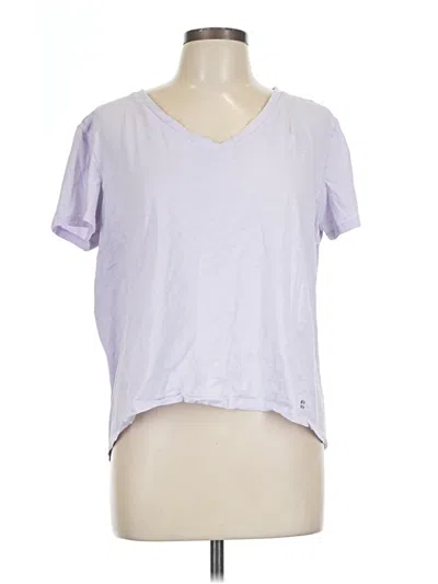 Pre-owned Sweaty Betty Short Sleeve T-shirt In Purple