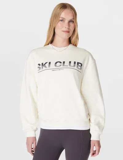 SWEATY BETTY SKI CLUB SWEATSHIRT
