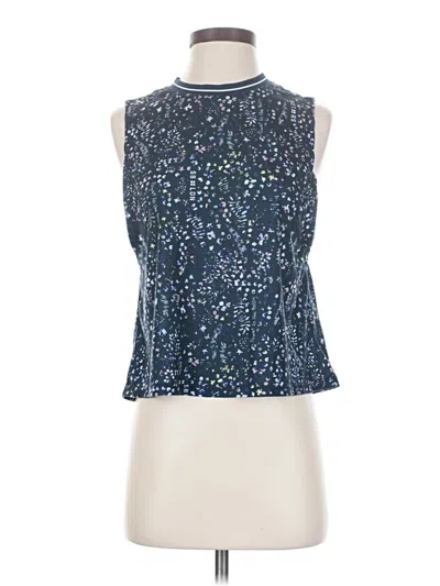 Pre-owned Sweaty Betty Sleeveless Blouse In Blue