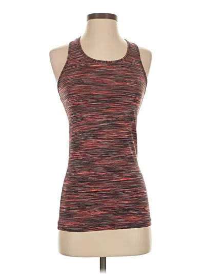 Pre-owned Sweaty Betty Sleeveless Top Red Halter Neckline Tops