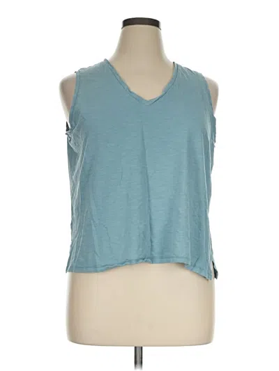 Pre-owned Sweaty Betty Sleeveless T-shirt In Blue