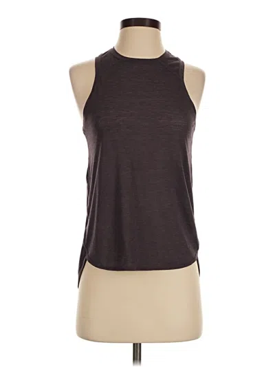 Pre-owned Sweaty Betty Sleeveless T-shirt In Brown