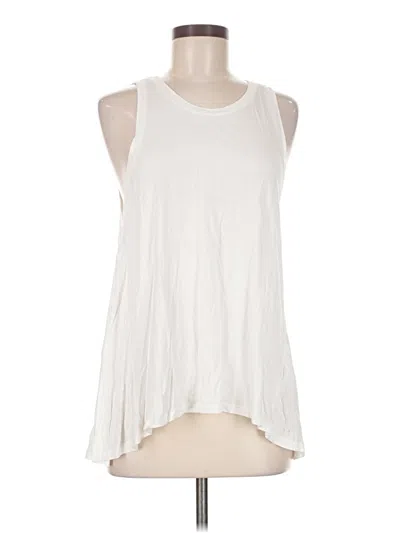 Pre-owned Sweaty Betty Sleeveless T-shirt In White