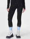 Sweaty Betty Snowflake Jacquard Base Layer Leggings In Blue
