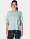 Sweaty Betty Soft Flow Studio T-shirt In Blue