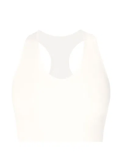 Sweaty Betty Stamina Racerback Sports Bra In White
