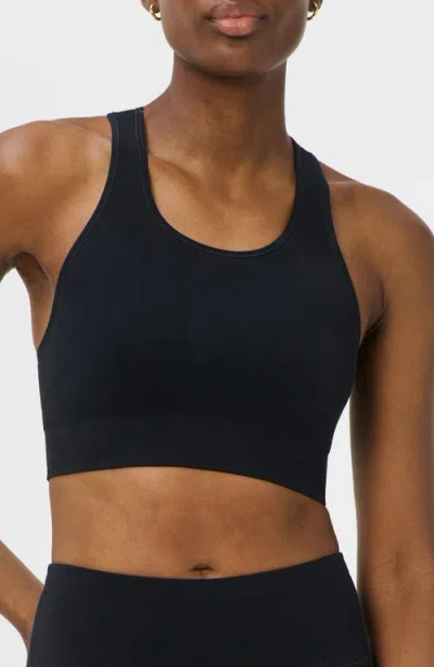 Sweaty Betty All Day Wrap Longline Sports Bra In Black