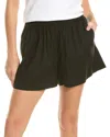 Sweaty Betty Stretch Linen-blend Short In Black