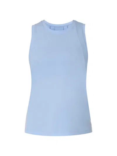 Sweaty Betty Soft Flow Studio Longline Tank In Blue
