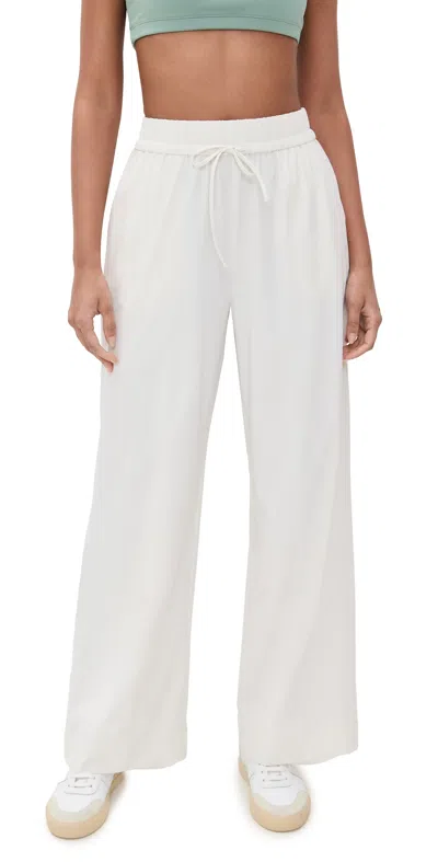Sweaty Betty Summer City Wide Leg Pants Lily White
