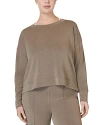 Sweaty Betty Sand Wash Cloudweight Sweatshirt In Dark Timber Brown