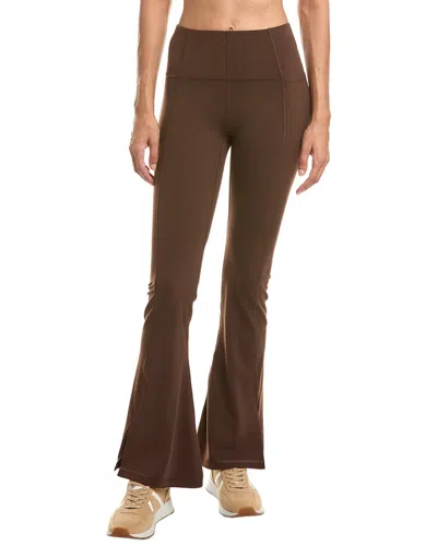 Sweaty Betty Super Soft 32 Flare Yoga Trouser In Brown